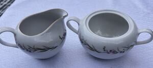 Prestige Fine China Sugar and Creamer Set